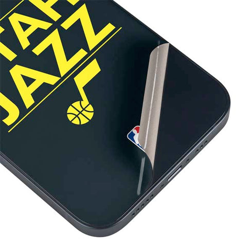 NBA Utah Jazz Standard - Black iPhone 14 Skin